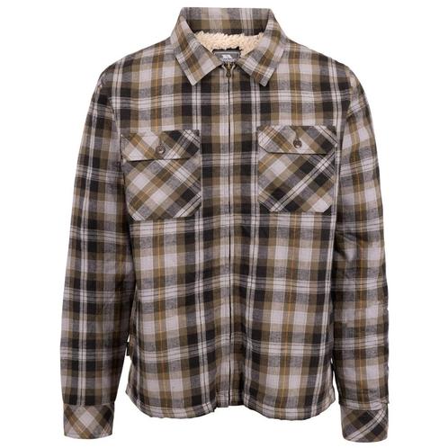 -45% Trespass  Trespass Heren danehill sherpa gevoerd overhe, Kleding | Heren, Overhemden, Groen, Nieuw, Verzenden