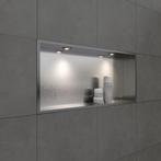 Inbouwnis BWS Alfie 30x60 cm Met LED Verlichting Geborsteld, Ophalen of Verzenden, Nieuw, Bad
