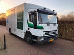 Iveco Eurocargo ML75E15 BAKWAGEN + LAADKLEP zescilinder, Stof, Iveco, Wit, Grijs