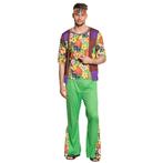 Hippie Kostuum Heren Flower, Kleding | Heren, Verzenden, Nieuw