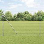 vidaXL Hekpalen 52 stuks Ø32 mm 200 cm Gegalvaniseerd Staal, Verzenden, Nieuw
