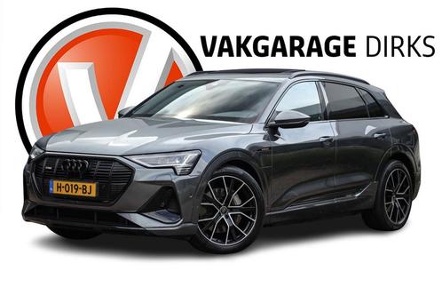 Zakelijke Lease |  Audi e-tron 50 Quattro S-Line 71 kWh, Auto's, Audi, Dealer onderhouden, Lease, Grijs, Automaat, SUV of Terreinwagen
