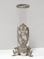 Eenbloemige vaas - Zilverbrons - Prachtige soliflore