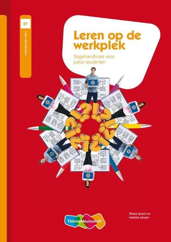 Boek Leren op de werkpl. 9789006952599, Boeken, Overige Boeken, Zo goed als nieuw, Verzenden