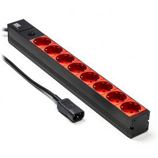 19-inch stekkerdoos | Bachmann | 2 meter, Computers en Software, Pc- en Netwerkkabels, Nieuw, Verzenden