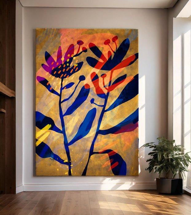 Lupo - Urban Jungle 198 - Real Gold - XXL-NO Reserve, Antiek en Kunst, Kunst | Designobjecten