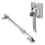 2x Raamsluiting met slot en blinde bevestiging +, Verzenden, Nieuw