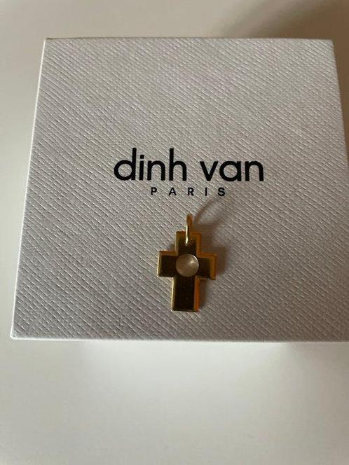 Dinh Van - Kruishanger - 18 karaat Geel goud - Gatenkruis, Sieraden, Tassen en Uiterlijk, Antieke sieraden
