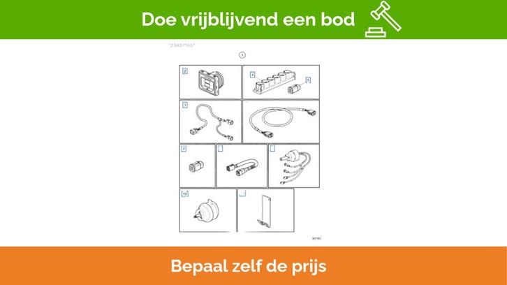 Bieden: Volvo Penta EVC steering control helm, Watersport en Boten, Overige Watersport en Boten, Nieuw, Ophalen of Verzenden