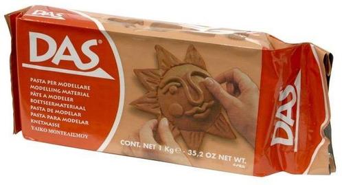 Das Klei 1 Kilo Terracotta | Das - Hobby Artikelen, Hobby en Vrije tijd, Knutselen, Nieuw, Verzenden