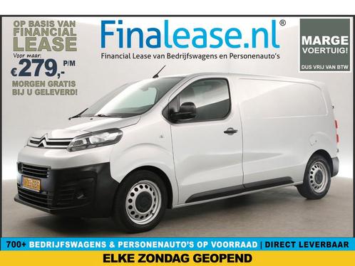 Citroën Jumpy 1.6 BlueHDI L2H1 Marge Airco Cruise PDC €279pm, Auto's, Bestelauto's, Lease, Handgeschakeld, Diesel, Citroën, Zilver of Grijs