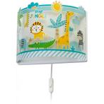 Wandlamp met veelkleurige jungle dieren, Ophalen of Verzenden, Nieuw