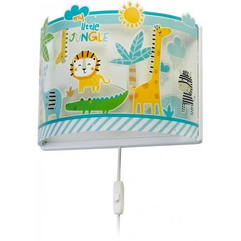 Wandlamp met veelkleurige jungle dieren, Kinderen en Baby's, Kinderkamer | Inrichting en Decoratie, Nieuw, Ophalen of Verzenden