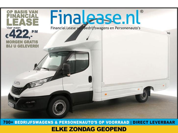 Iveco Daily 35S14 2.3 410 Camper Paardenvervoer Camera, Auto's, Bestelauto's, Lease, Handgeschakeld, Diesel, Iveco, Wit, Verzenden