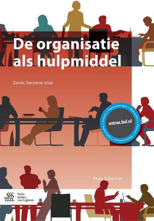 De organisatie als hulpmiddel 9789036817059 Klaas Schermer, Boeken, Politiek en Maatschappij, Zo goed als nieuw, Verzenden