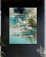 Clelia - Egret Among Lilies