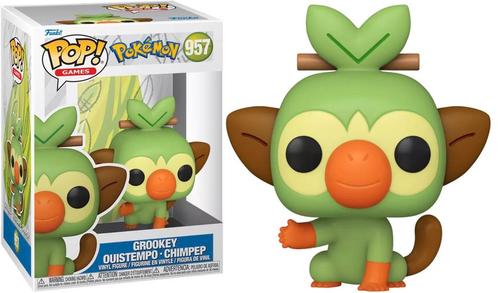 Funko POP! Vinyl Games Pokémon-Grookey (Diversen) NIEUW, Verzamelen, Poppetjes en Figuurtjes, Nieuw, Ophalen of Verzenden