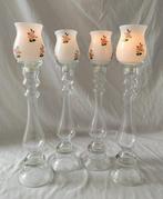 Taperstick (kleine blaker met een dunne pijp) 4 kandelaars