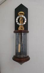 Wandklok - Franz Hermle &amp; Sohn Bauhaus - Mahonie - 1960-1970, Antiek en Kunst, Antiek | Klokken