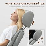 2dekans | HOMCOM-Relaxfauteuil met Kruk-Kunstleer-80L x 84B, Huis en Inrichting, Fauteuils, Ophalen of Verzenden, Zo goed als nieuw