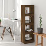 vidaXL Boekenkast/kamerscherm 40x30x135 cm bruin eikenkleur, Huis en Inrichting, Kasten | Boekenkasten, Minder dan 50 cm, Verzenden