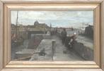 Jan de Jong (1864-1901), Havengezicht te Veere, Antiek en Kunst