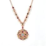 Zonder minimumprijs - Halsketting Verguld Toermalijn -, Nieuw