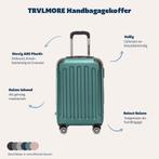 2dekans | TRVLMORE Handbagage Koffer met Wielen - 54x36x20cm, Sieraden, Tassen en Uiterlijk, Koffers, Ophalen of Verzenden, Zo goed als nieuw