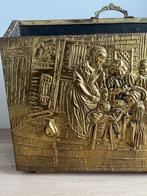 Tijdschriftenhouder - Verguld messing