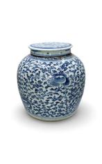 dekselvaas - Porselein - China - Qing Dynastie (1644-1911) -