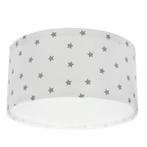 Witte kinderkamer plafondlamp kunststof, Sterren, Ophalen of Verzenden, Nieuw