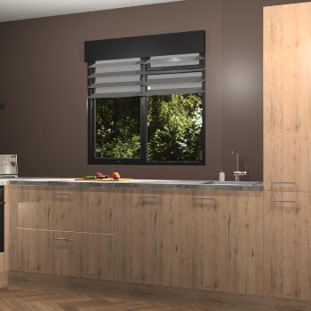 Madera Natuur keuken Luzern 57966, Huis en Inrichting, Keuken | Complete keukens, Verzenden
