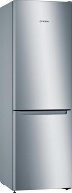 Bosch KGN33NLEB vrijstaande koelkast - rvs-look - 176 cm. ho, 150 tot 200 liter, Verzenden, 60 cm of meer, Met aparte vriezer