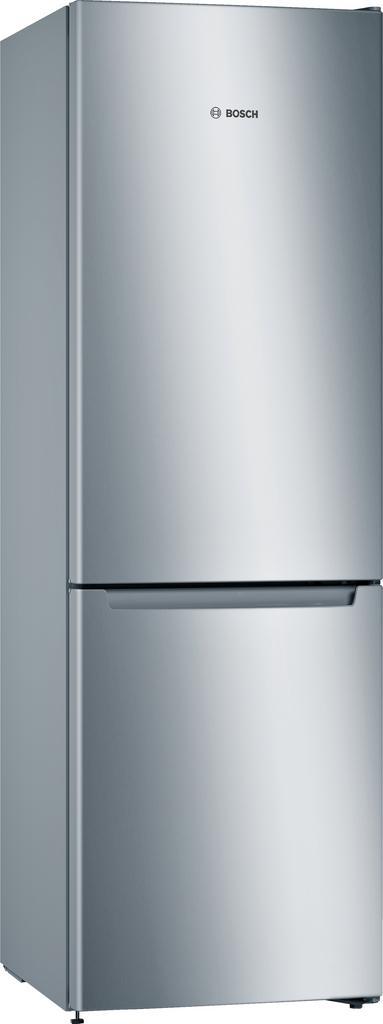 Bosch KGN33NLEB vrijstaande koelkast - rvs-look - 176 cm. ho, Witgoed en Apparatuur, Koelkasten en IJskasten, 150 tot 200 liter
