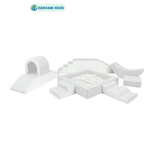 Foam blokken party set XXL | Wit (speelblokken) (Speelgoed), Kinderen en Baby's, Speelgoed | Educatief en Creatief, Nieuw, Ophalen of Verzenden
