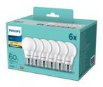 Voordeelpack 6x Philips CorePro LED A60 E27 8W 2700K 806l..., Ophalen of Verzenden, Nieuw