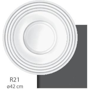 Rozet VR21 d 42 cm OP=OP, Doe-het-zelf en Verbouw, Plinten en Afwerking, Nieuw, Ophalen of Verzenden