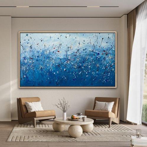 Cornelio Reut - La pianura Blu, Antiek en Kunst, Kunst | Schilderijen | Modern