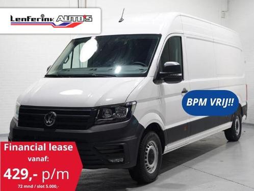 Volkswagen Crafter 2.0 TDI 140 pk L4H3 Airco, Cruise Control, Auto's, Bestelauto's, Lease, Handgeschakeld, Diesel, Plug-in hybride