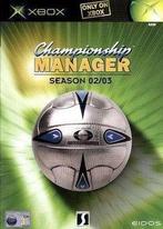 Championship Manager Season 02/03 (Xbox Original Games), Spelcomputers en Games, Games | Xbox Original, Ophalen of Verzenden, Zo goed als nieuw