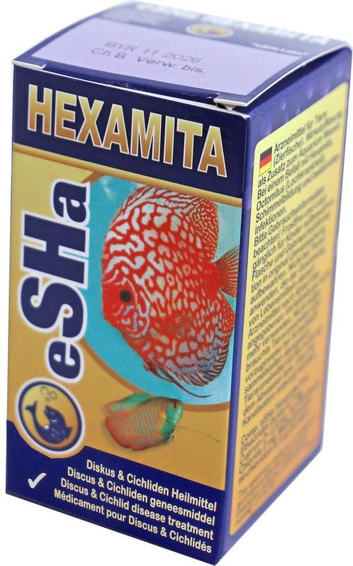 eSHa Hexamita 20ML Voor Discusvissen en Cichliden, Dieren en Toebehoren, Vissen | Aquaria en Toebehoren, Ophalen of Verzenden