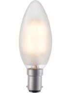 SPL LED Kaarslamp Ba15d 4W 320lm 2500K Mat Dimbaar C35 Cri90, Huis en Inrichting, Lampen | Overige, Nieuw, Ophalen of Verzenden