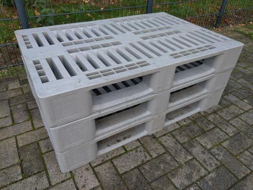 Grijze H1 pallets open dek , zonder kratrand, Doe-het-zelf en Verbouw, Kratten en Dozen, Zo goed als nieuw, Ophalen of Verzenden