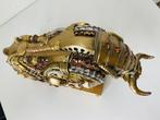 Exclusief S.Buru - sculptuur, signed-CHARGING BULL-2kg -, Antiek en Kunst