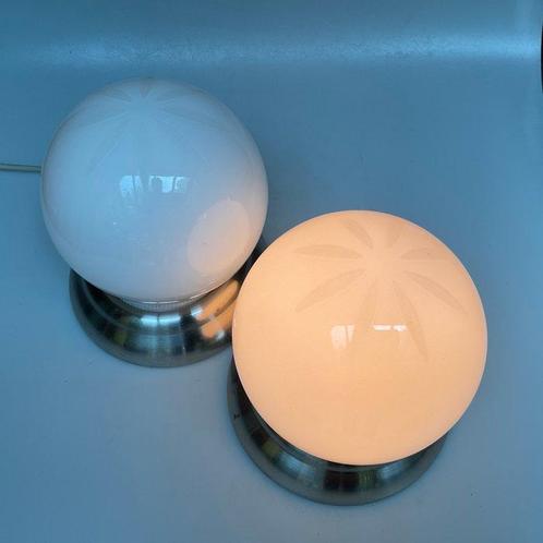 Plafondlamp (2) - Keramiek, Opaalglas, Antiek en Kunst, Antiek | Lampen