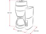 Melitta AromaFresh Pro X - Koffiezetapparaat - 5 niveaus, Verzenden, Zo goed als nieuw