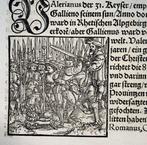 Hans Holbein & Heinrich Vogtherr - woodcut leaf - Christian, Antiek en Kunst, Antiek | Boeken en Bijbels