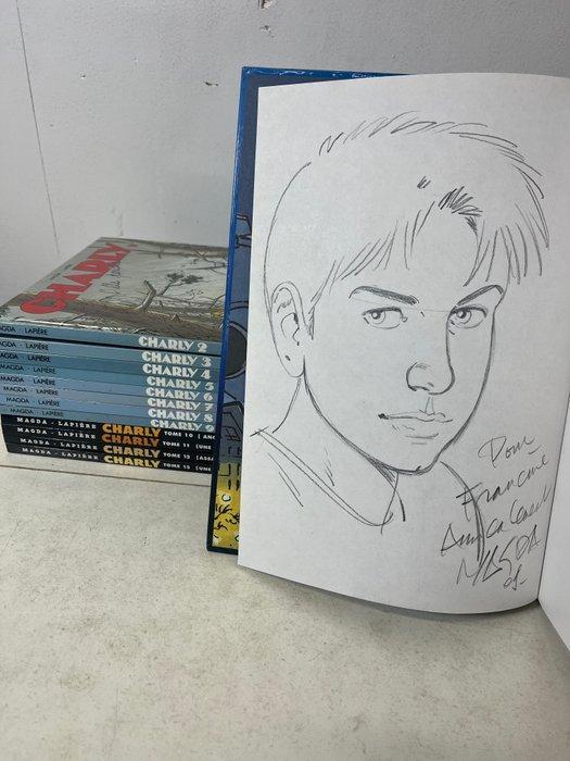 Charly T1 à T13 + dédicace - Série complète - 13x C - EO/Ré, Boeken, Stripboeken