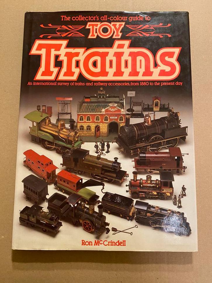 Verzamelaarsgids Speelgoedtreinen in kleur - Engels, Antiek en Kunst, Antiek | Speelgoed, Ophalen of Verzenden