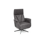 Relaxfauteuil Elst - relaxfauteuils - Grijs, Nieuw, Grijs, Stof